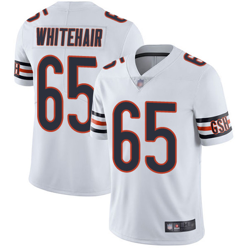 Chicago Bears Limited White Men Cody Whitehair Road Jersey NFL Football 65 Vapor Untouchable